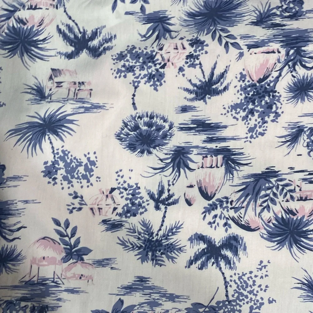 ABERCROMBIE & FITCH Blue Toile Smocked Maxi Dress – Size M (NWT)